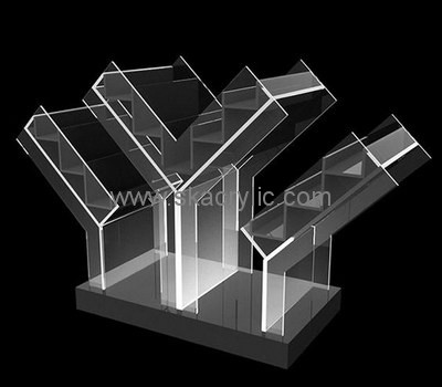 Customize acrylic magazine holder display BH-1948