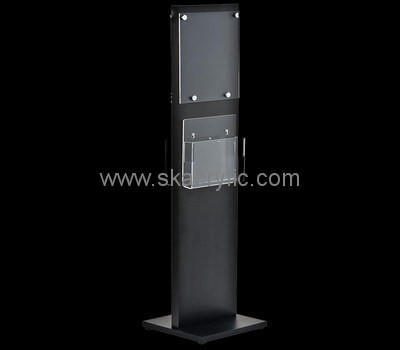 Customize acrylic literature floor display rack BH-1945