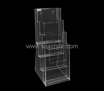 Customize lucite wall leaflet holder BH-1934