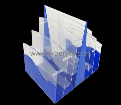 Customize acrylic file holder rack BH-1931