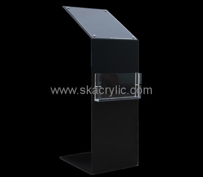 Customize lucite standing literature rack BH-1909