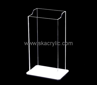 Customize plexiglass brochure display stand BH-1895