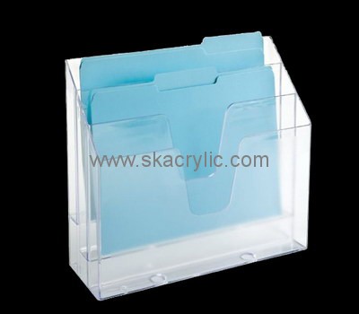 Customize perspex standing file folder holder BH-1889