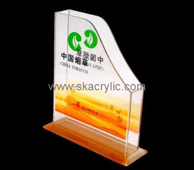 Customize acrylic cool magazine holder BH-1874