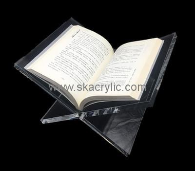 Customize acrylic reading book holder stand BH-1872