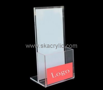 Customize lucite dl acrylic brochure holder BH-1856