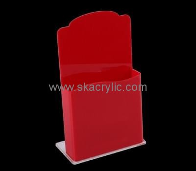 Customize plexiglass modern brochure holder BH-1854