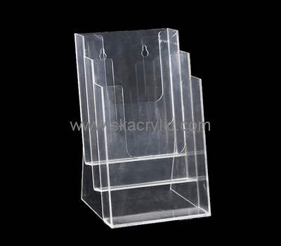 Customize perspex brochure holder wall mounted a4 BH-1793