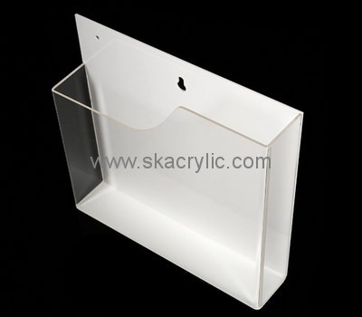 Customize acrylic wall hanging magazine holder BH-1741