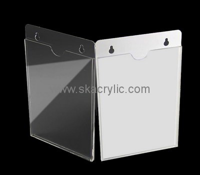 Customize lucite a4 brochure holder wall mounted BH-1699