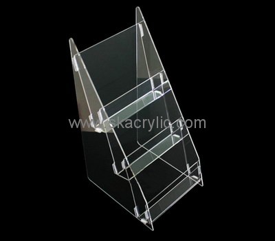 Customize clear tiered literature holder BH-1638