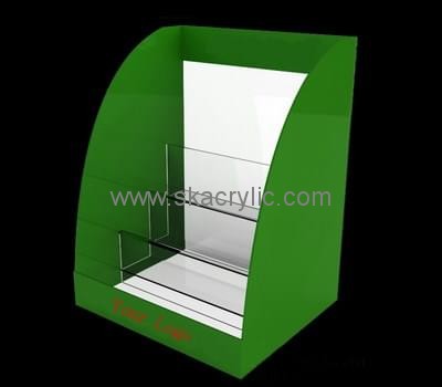 Customize lucite stand up brochure holder BH-1613