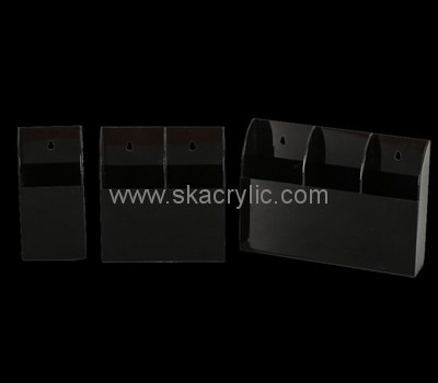 Customize black plastic paper holder for wall BH-1293