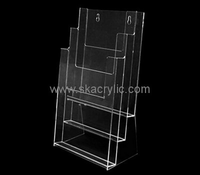 Customize acrylic wall mounted literature holder BH-1186