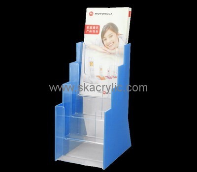 Bespoke acrylic 4 tier literature holder BH-1168