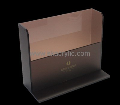 Bespoke acrylic countertop brochure holder BH-1163