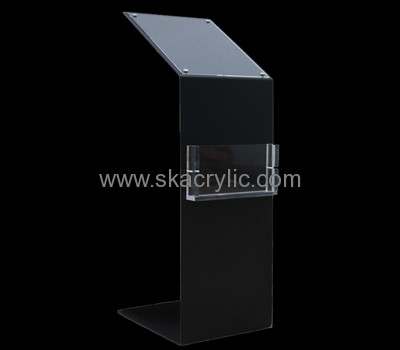 Acrylic items manufacturers custom lucite free standing brochure holders BH-1098