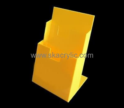 Perspex manufacturers custom design plastic brochures holders BH-1050