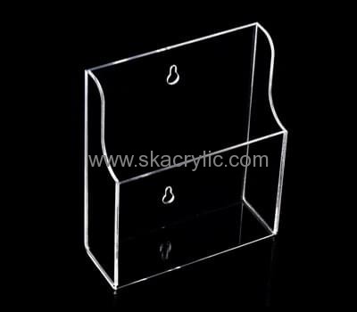 Plastic manufacturers custom wall mount brochure literature display holders BH-1029