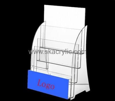 Plastic suppliers custom plastic fabrication literature display stand BH-955