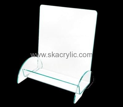 Plastic suppliers custom design plastic table top brochure holders BH-838