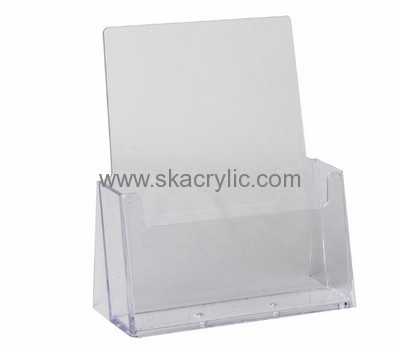 Acrylic suppliers custom plastic brochure holder BH-479