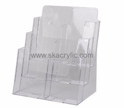 Custom acrylic menu catalogue holders document display stand BH-435