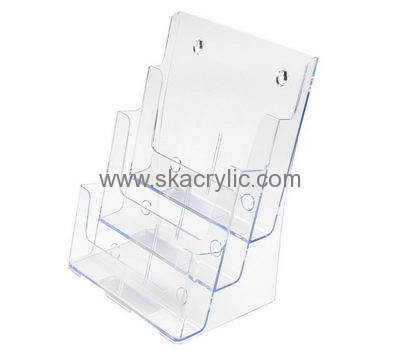 Custom wall mount acrylic plastic brochure holders cheap BH-403