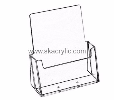 Custom plexiglass acrylic brochure flyer holders display plastic BH-360