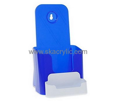 Custom acrylic business card and brochure holder acrylic pamphlet holder wall magazine rack BH-313