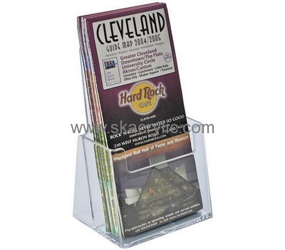 Custom acrylic poster holder flyer display holder plastic flyer holders BH-276