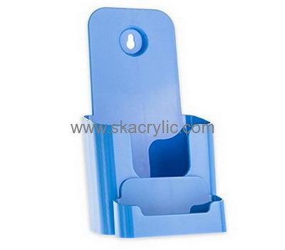 Custom plastic brochure holder literature holder wall tri fold brochure holder BH-269