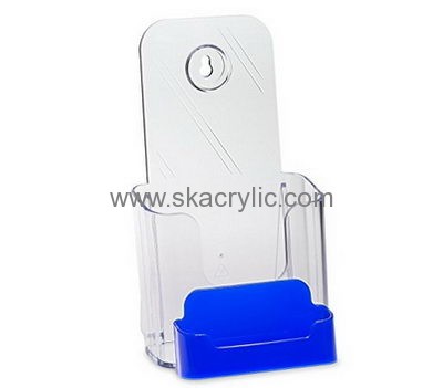 Custom acrylic plastic display stands plastic pamphlet holders acrylic wall display BH-258