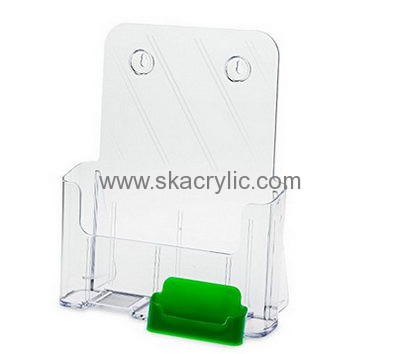 Customized acrylic flyer display stand wall magazine holder brochure holders and displays BH-256