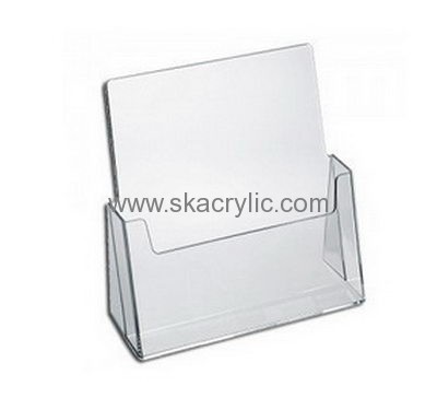 Custom acrylic pamphlet holders clear brochure holder flyer stands BH-233