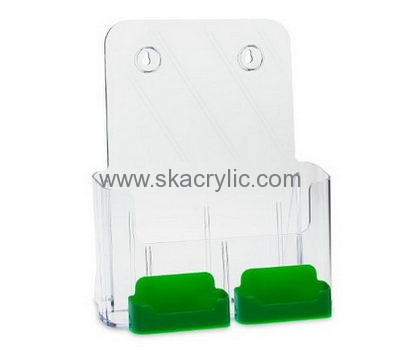 Custom design acrylic perspex leaflet holders acrylic leaflet holder cheap brochure holders BH-198