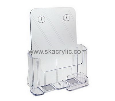 Custom acrylic magazine stand leaflet racks wall mounted leaflet holders BH-196