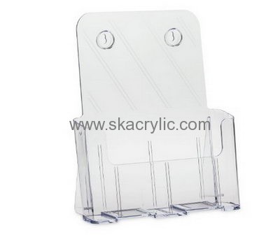 Custom acrylic brochure holder stand literature stand plastic brochure holders BH-186