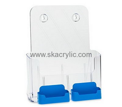 Custom design acrylic leaflet display stand wall mounted brochure holders leaflet stands BH-181