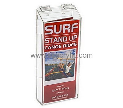 Custom design acrylic outdoor brochure holder literature holder literature display BH-172