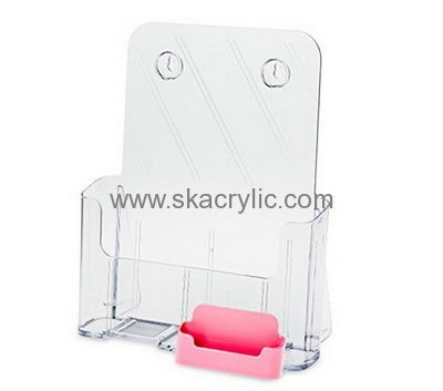 Custom acrylic flyer holder literature holder leaflet display stand BH-165