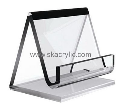 Customized acrylic magazine rack holder file holder acrylic brochure holder BH-142