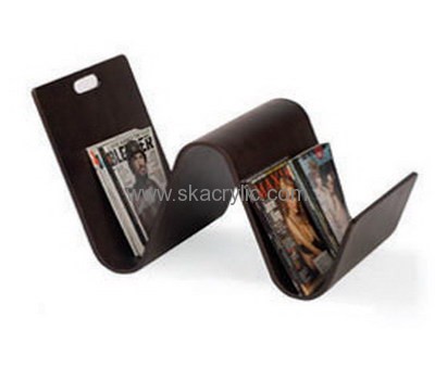 Fashion design acrylic brochure holder standee book holder book stand holder BH-132