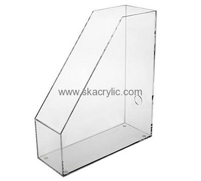 Customized acrylic paper holder acrylic a4 paper holder acrylic brochure holder BH-118