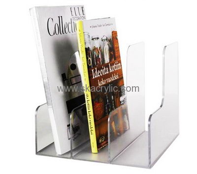 Customized acrylic brochure holder paper file holder clear holder file a4  BH-085