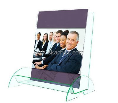 Wholesale acrylic brochure holder clear holder file a4 plastic menu holder BH-084