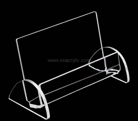 Wholesale custom acrylic countertop business card holder