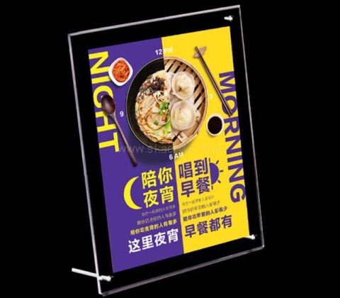 Wholesale custom acrylic restaurant display sign